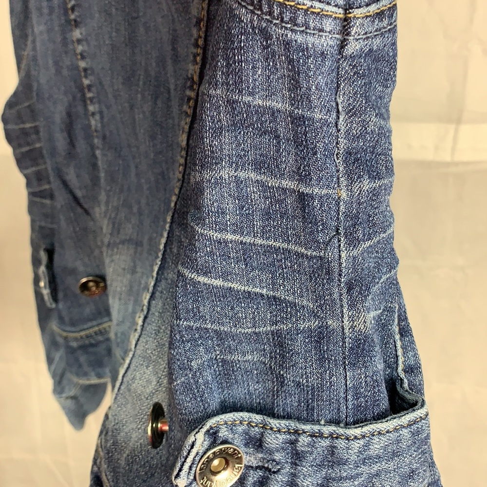 Lane Bryant Blue Denim Jean Jacket - Picture 10 of 16